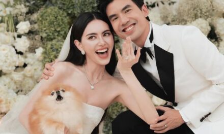 Setelah Menjalin Hubungan Selama 7 Tahun, Akhirnya Ter Chantavit dan Davika Hoornie Melangsungkan Pernikahan