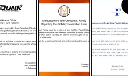 Perayaan Ulang Tahun Para Artis GMMTV yang Sebelumnya Dikelola oleh Fanbase Resmi Mulai Ditiadakan, Tuai Pro Kontra dari Penggemar