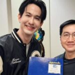 Tandatangani Kontrak untuk ke-5 Kalinya, Leo Saussay Berjanji akan Bergabung dengan GMMTV Sampai Genap Selama 25 Tahun