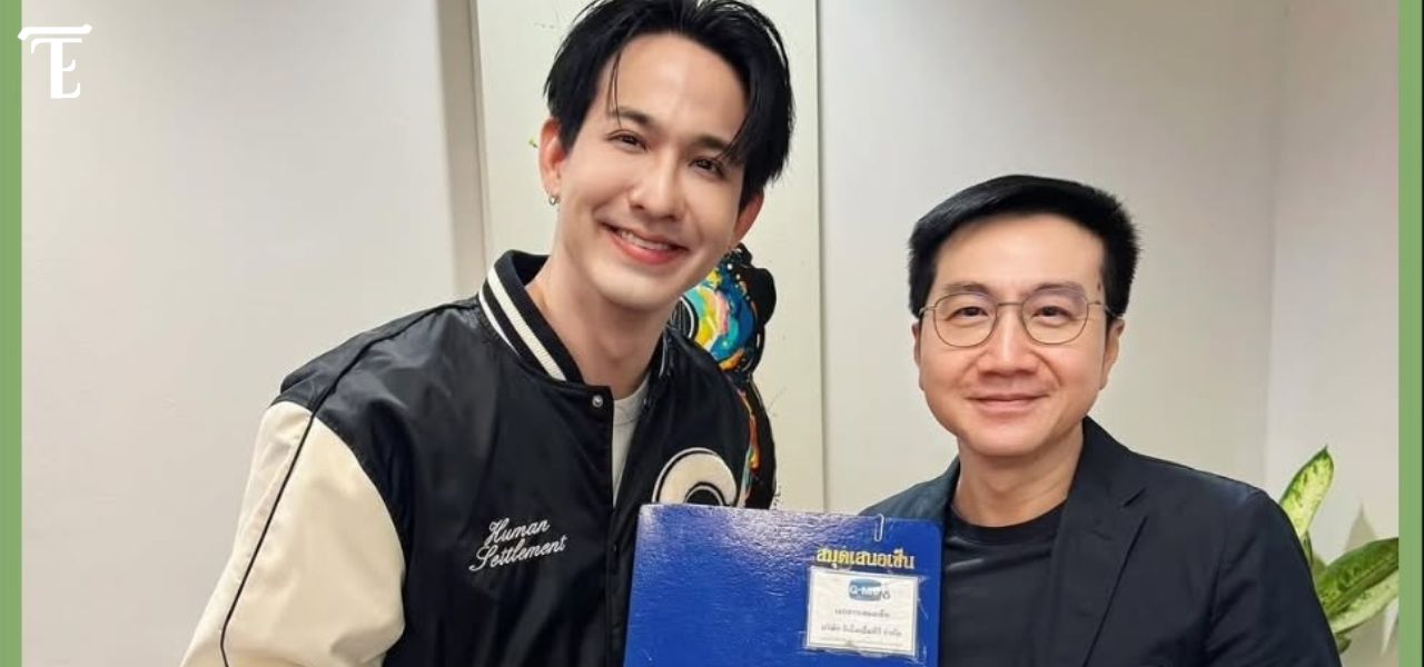 Tandatangani Kontrak untuk ke-5 Kalinya, Leo Saussay Berjanji akan Bergabung dengan GMMTV Sampai Genap Selama 25 Tahun