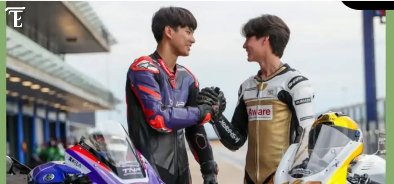 Intip Momen Manis Ohm Pawat dan Ing Asavanund di Arena Balap