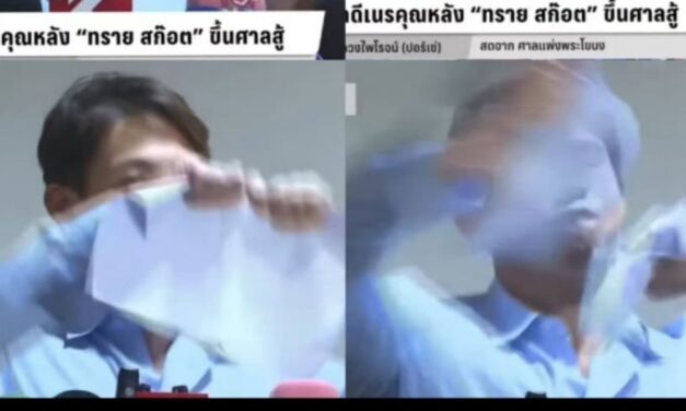Kesabaran Mencapai Batasnya, Psi Scott Robek Kertas Perjanjian Tutup Mulut dengan Keluarga Bhirombhakdi di Depan Awak Media Pasca Sidang di Pengadilan