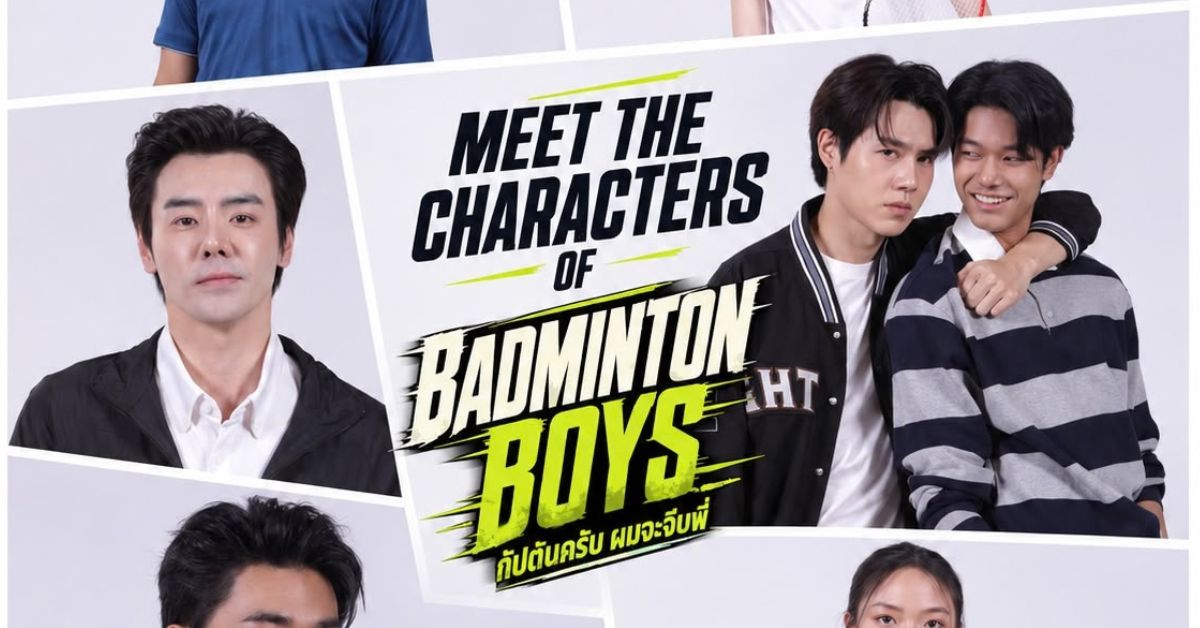 Yuk Kenalan! Berikut Daftar Pemeran Serial Boys Love ‘Badminton Boys’
